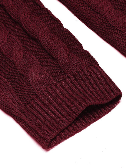 Casual Cable Knit Sweater (US Only)