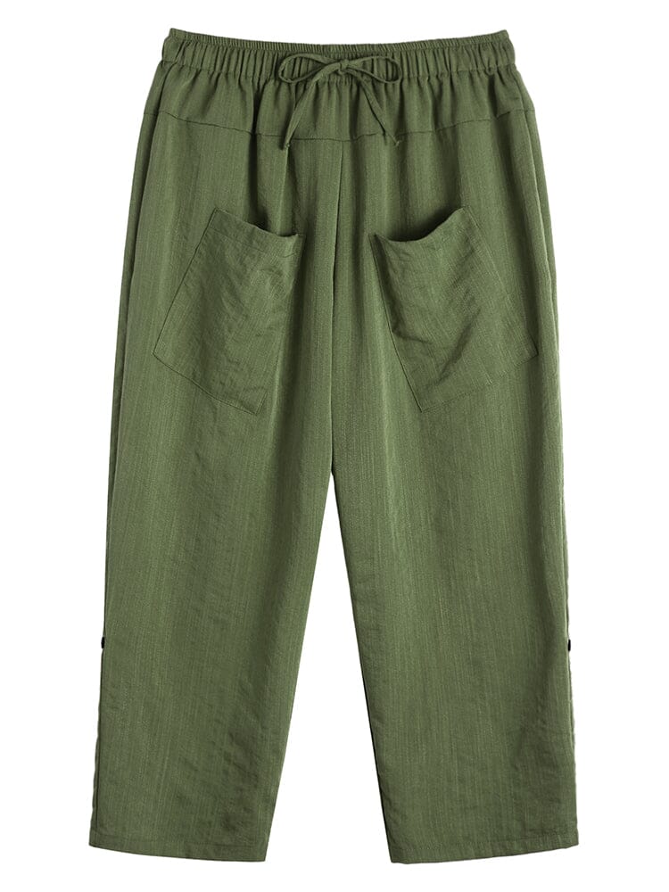 Linen Harem Beach Yoga Pants (US Only)