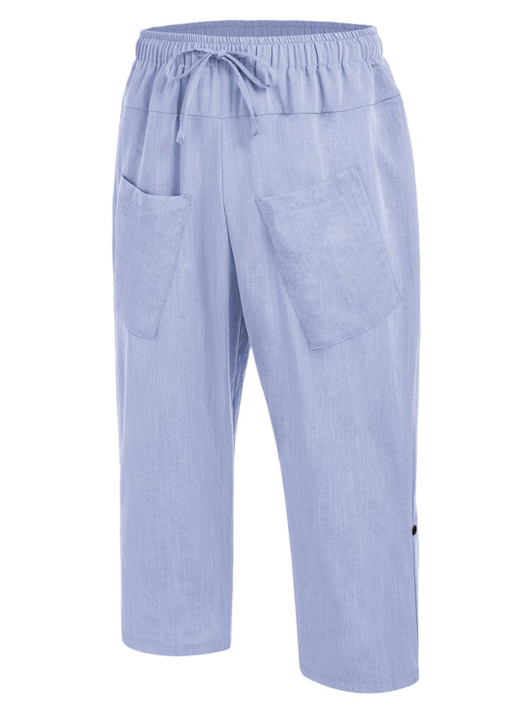 Linen Harem Beach Yoga Pants (US Only)