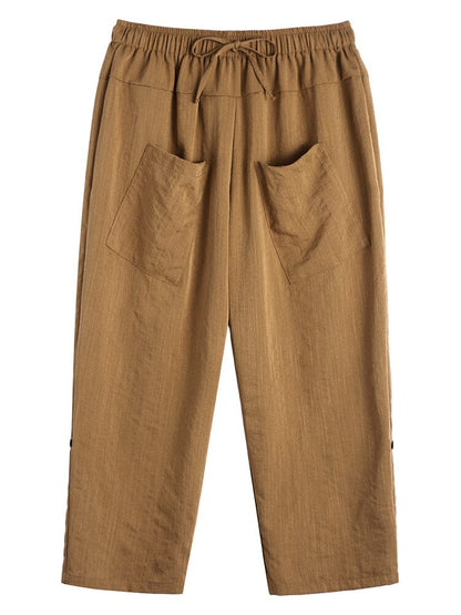 Linen Harem Beach Yoga Pants (US Only)