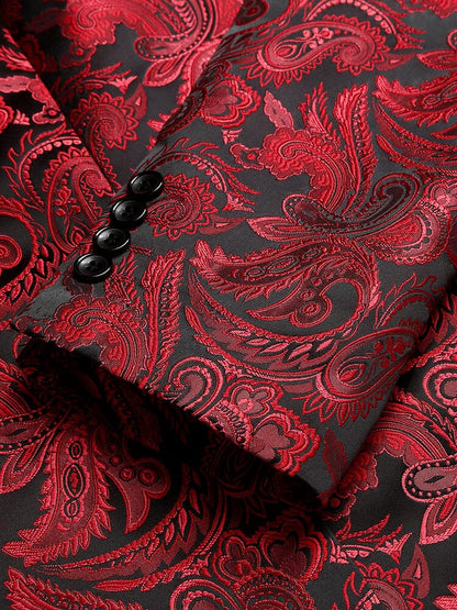 Floral Tuxedo Paisley Suit Jacket (US Only)