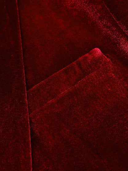 Luxury Velvet Blazer Jacket (US Only)