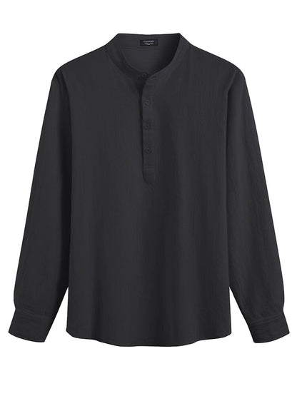 Casual 2 Pieces Henley Shirts Set (US Only)