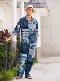 Blue Paisley