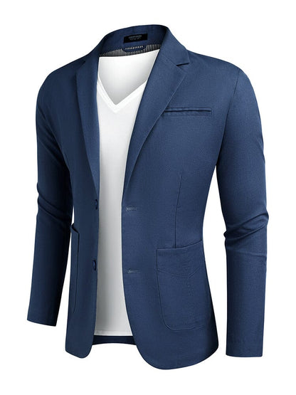Lightweight Cotton Linen Blazer Jacket (US Only)