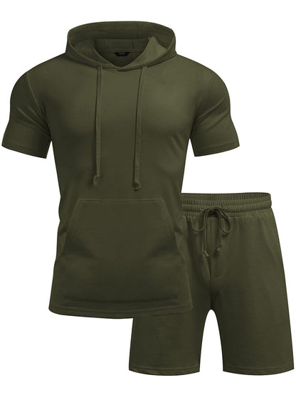 Loose Fit Hooded Sweatsuit Set (US Only)