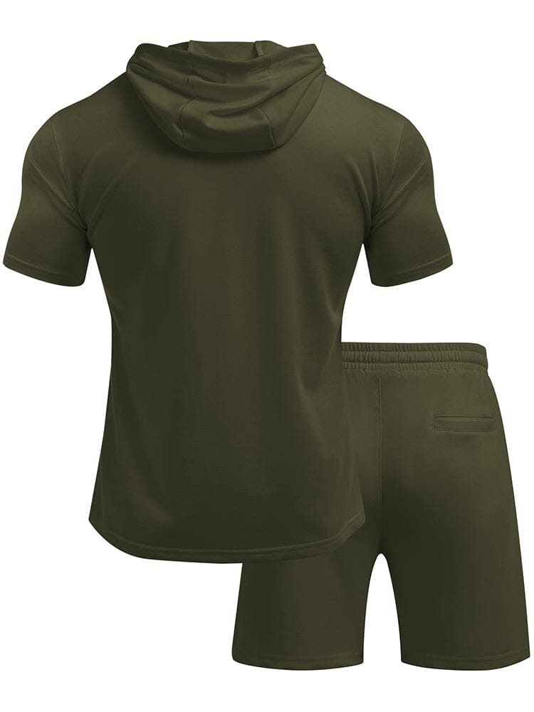 Loose Fit Hooded Sweatsuit Set (US Only)