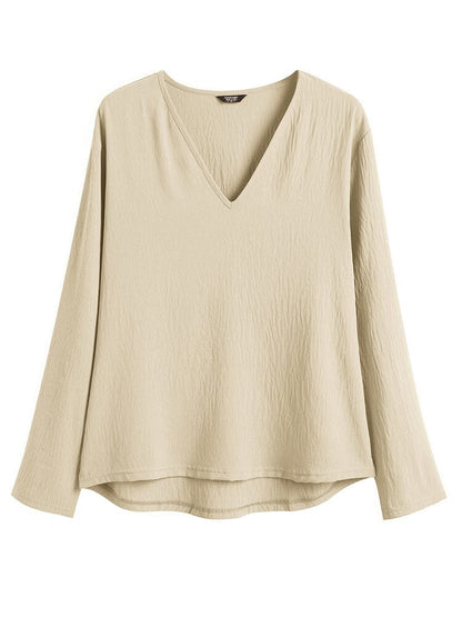 Casual Comfort V-Neck Beach Tops (US Only)