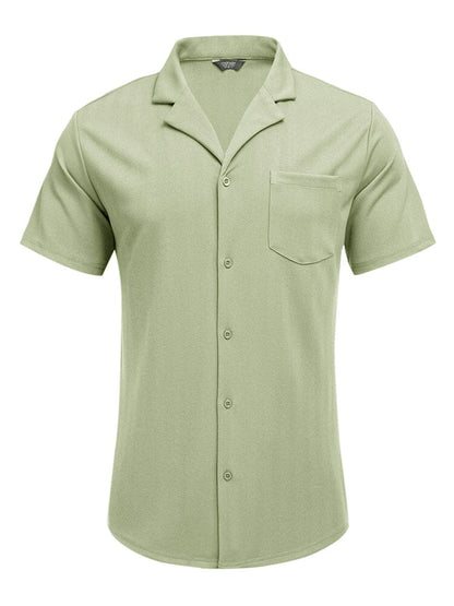 Leisure Wrinkle Free Cuban Shirt (US Only)