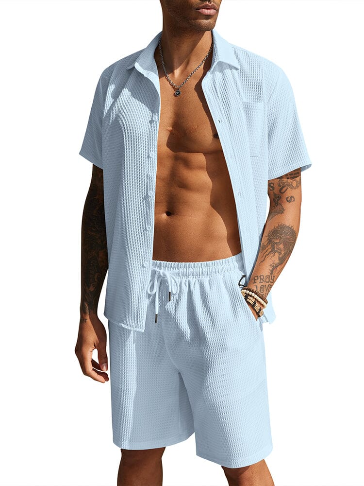 Casual Waffle Shirt Holiday Set (US Only)