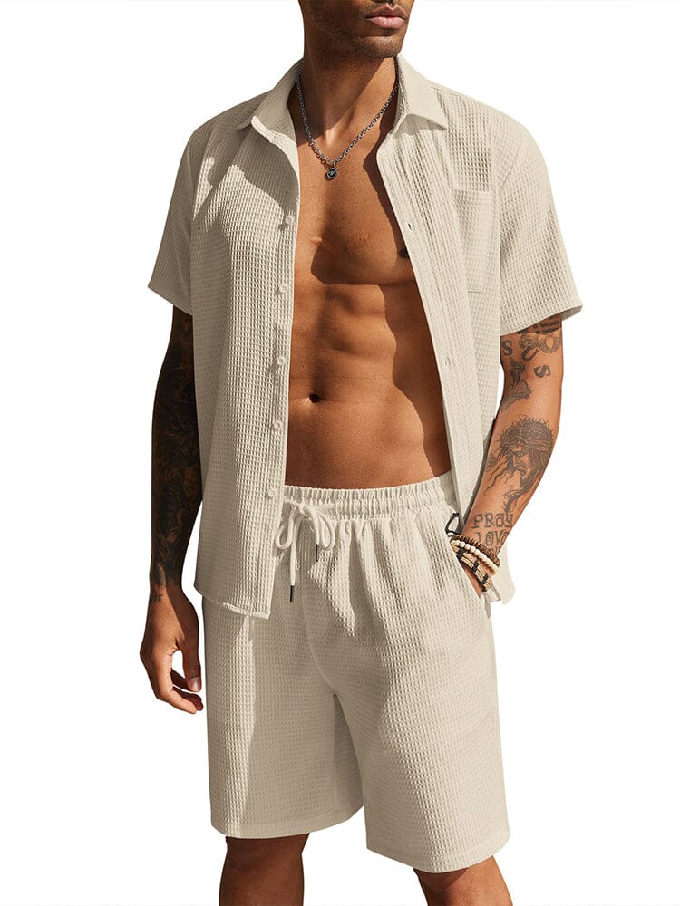 Casual Waffle Shirt Holiday Set (US Only)