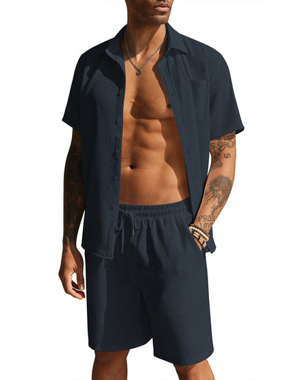 Casual Waffle Shirt Holiday Set (US Only)