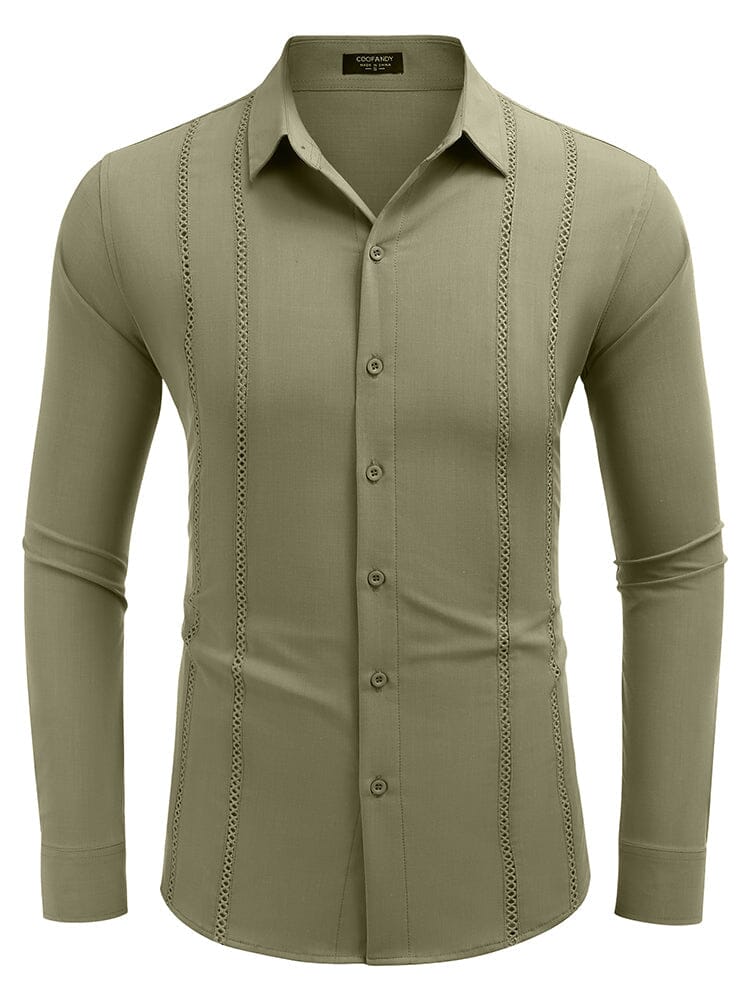 Casual Long Sleeve Button Down Shirt (US Only)