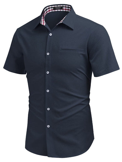 Classic Plaid Collar Oxford Shirt (US Only)