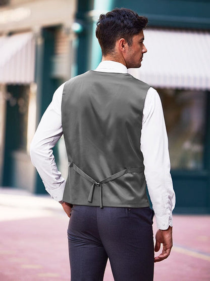 Casual Slim Fit Suit Vest (US Only)
