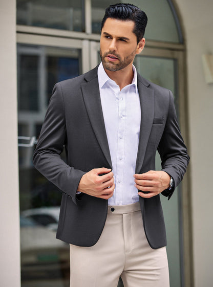 Simple One Button Blazer Jacket (US Only)