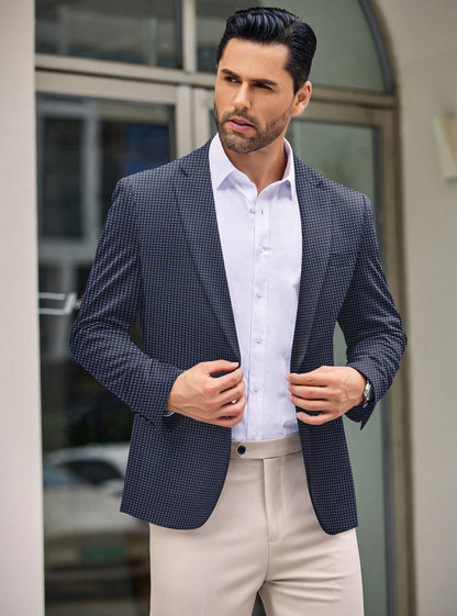 Simple One Button Blazer Jacket (US Only)