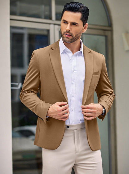 Simple One Button Blazer Jacket (US Only)