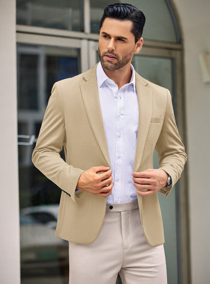 Simple One Button Blazer Jacket (US Only)