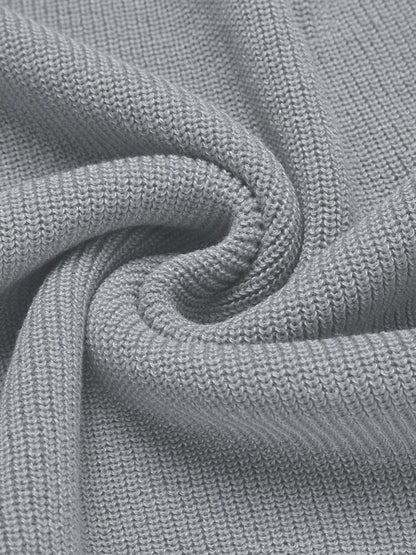 Classic Henley Collar Knit Sweater (US Only)