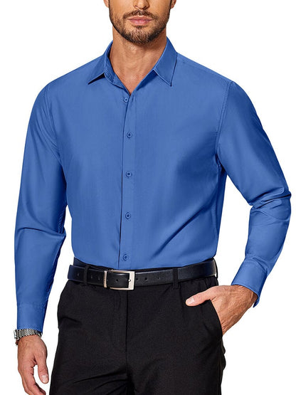 Premium Wrinkle Free Dress Shirt (Live Only)