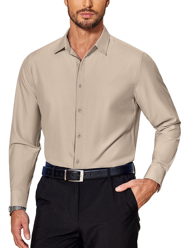 Premium Wrinkle Free Dress Shirt (Live Only)