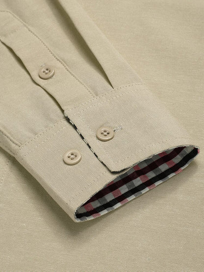 Classic Casual Plaid Splicing Shirt (US Only)