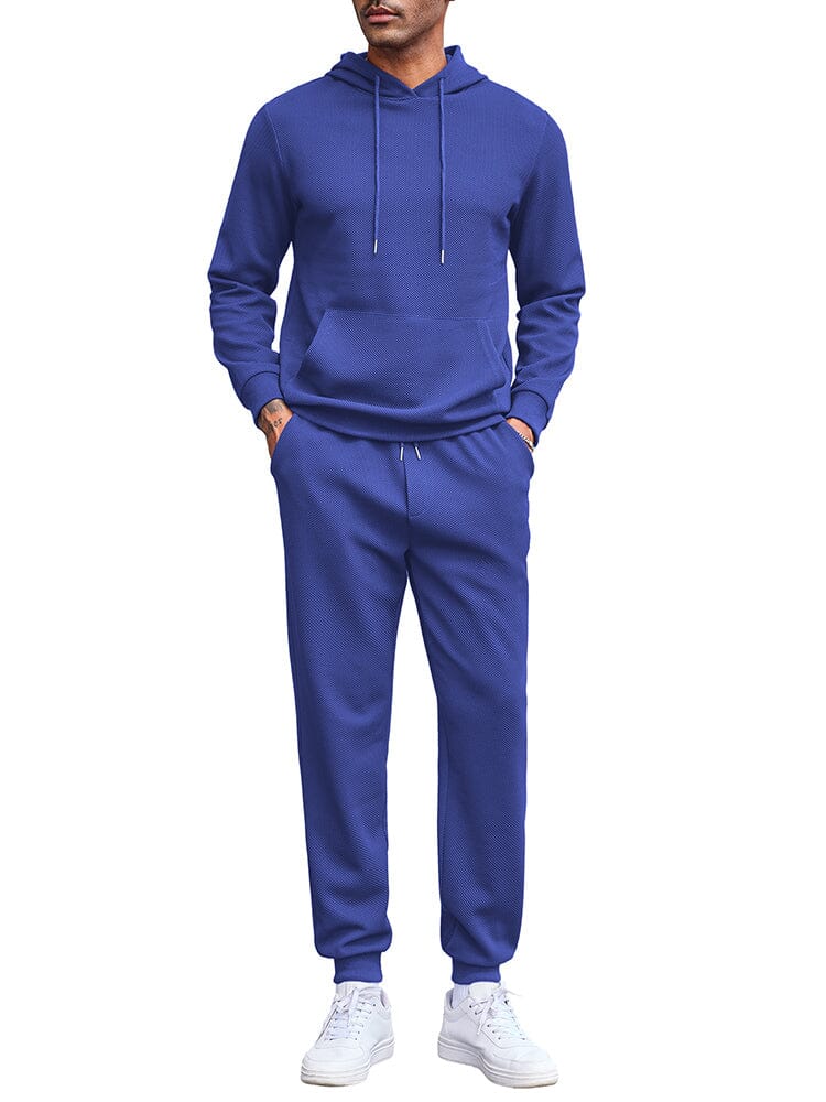 Waffle 2-Piece Hoodie Jogging Set (US Only)