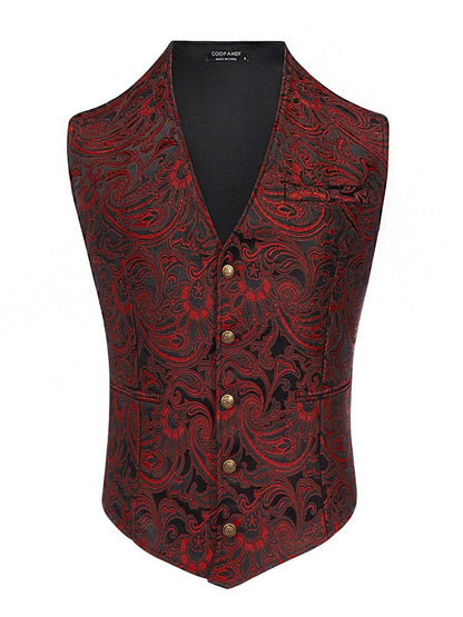 Luxury Paisley Tuxedo Vest (US Only)