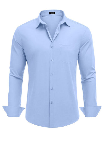 Muscle Fit Wrinkle Free Business Shirt (US Only)