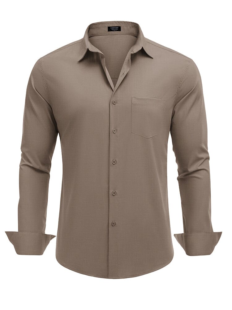 Muscle Fit Wrinkle Free Business Shirt (US Only)