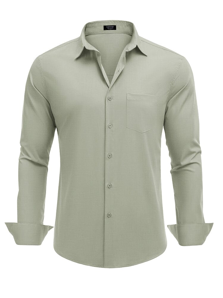Muscle Fit Wrinkle Free Business Shirt (US Only)