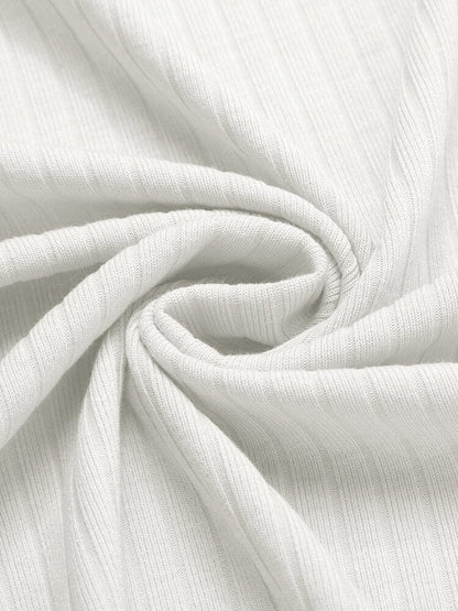 Summer Stretch Ribbed Knit Set (US Only)