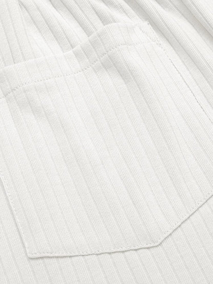 Summer Stretch Ribbed Knit Set (US Only)