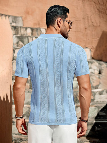 Vintage Knit Button Up Shirt (US Only)
