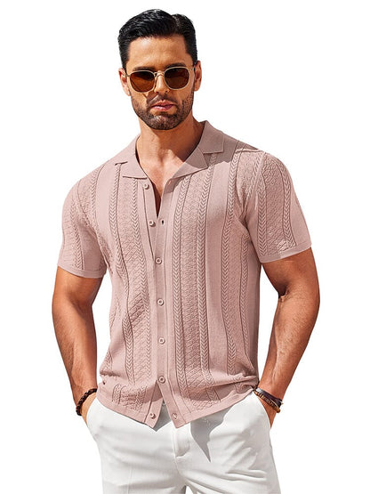 Vintage Knit Button Up Shirt (US Only)