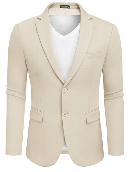 Slim Fit Textured Blazer Jacket (US Only)