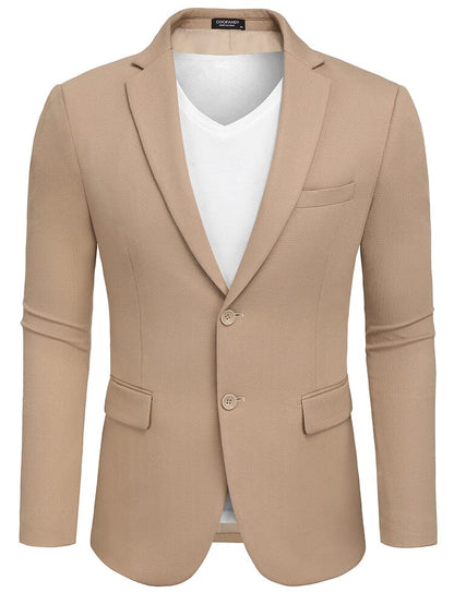 Slim Fit Textured Blazer Jacket (US Only)