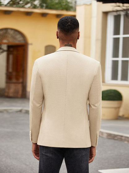 Slim Fit Textured Blazer Jacket (US Only)