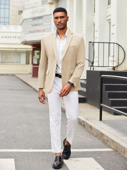 Slim Fit Textured Blazer Jacket (US Only)