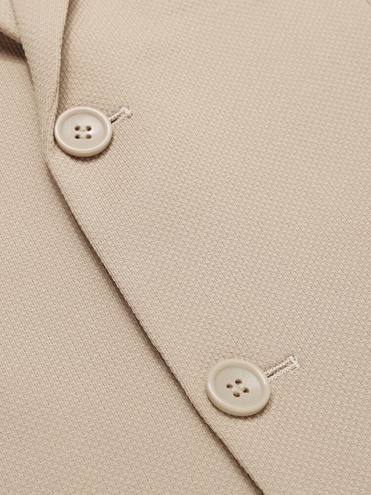 Slim Fit Textured Blazer Jacket (US Only)