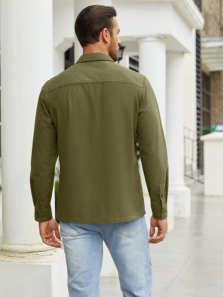Leisure Waffle Shirt Jacket (US Only)