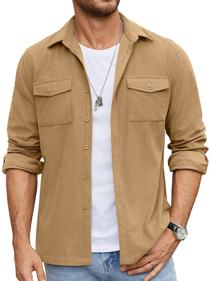 Leisure Waffle Shirt Jacket (US Only)