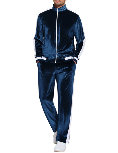 Soft Velour Velvet Tracksuit Set (US Only)