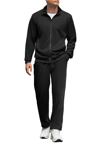 Casual Full Zip Tracksuit Set (US Only)