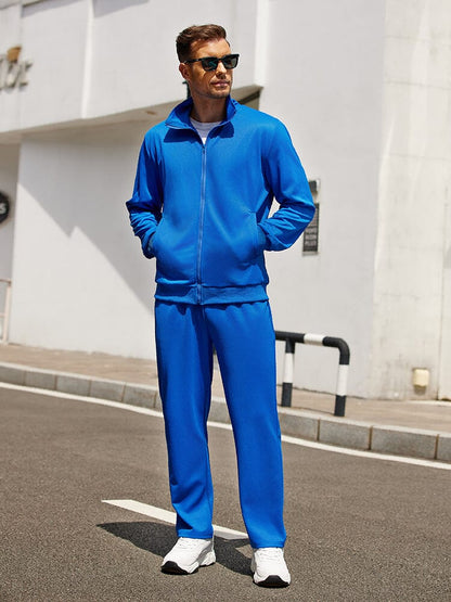 Casual Full Zip Tracksuit Set (US Only)