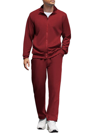 Casual Full Zip Tracksuit Set (US Only)