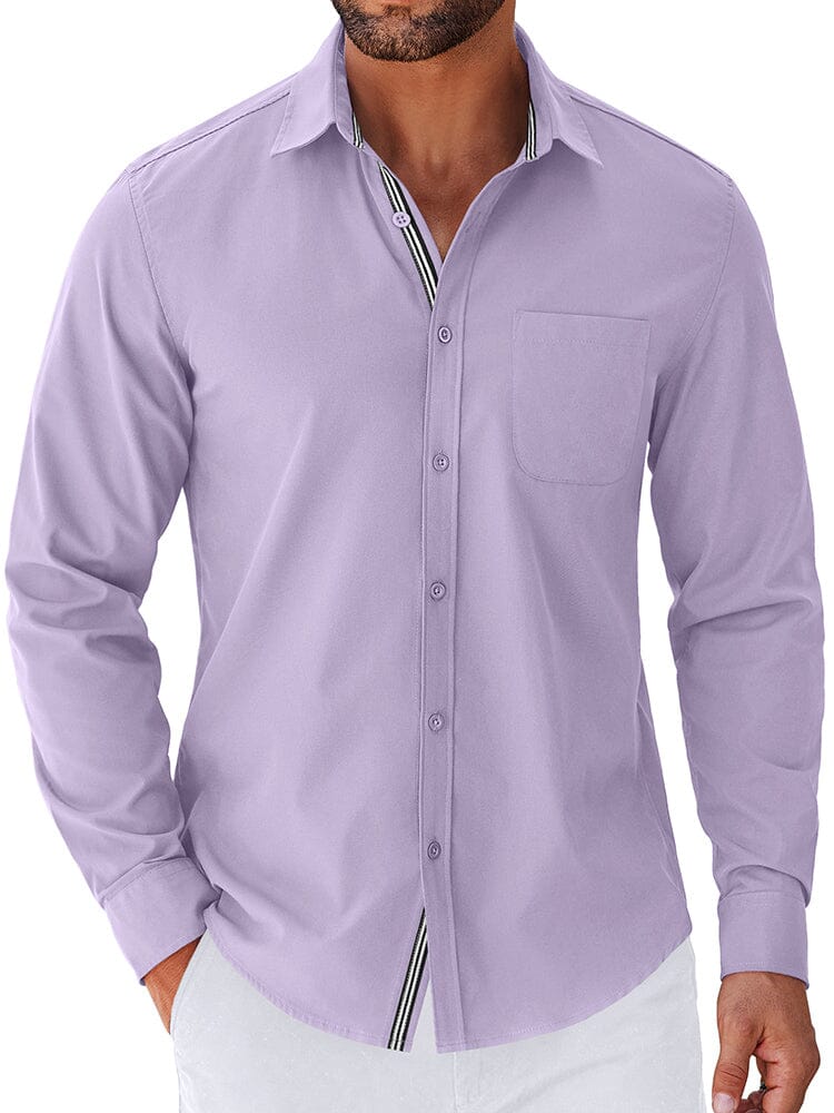 Elegant Untucked Dress Shirt (US Only)