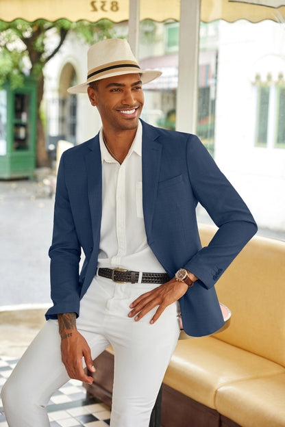Casual Slim Fit Suit Jacket (US Only)