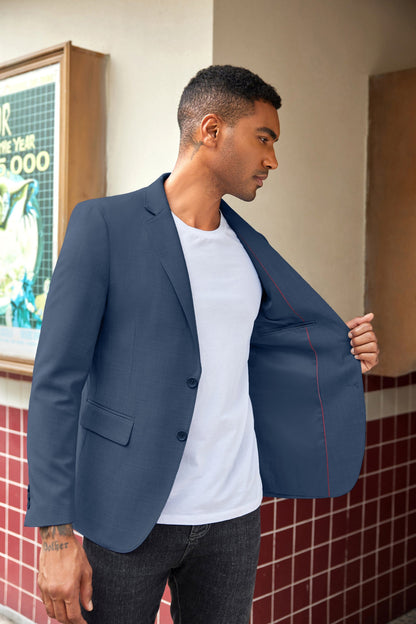 Casual Slim Fit Suit Jacket (US Only)